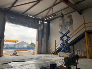 Warehouse Spraying Aberdeen