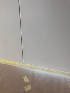 lower corner cladding repair