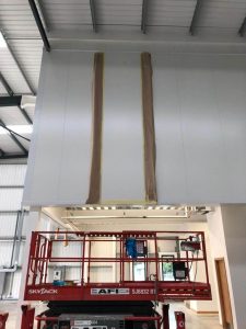 internal white cladding