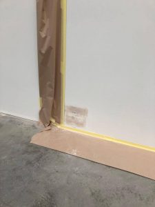 lower corner cladding panel repair