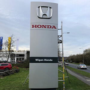 Honda Totem After Spraying