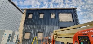 Masking of cladding