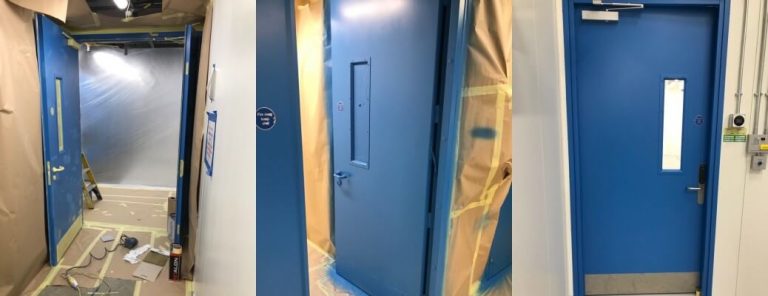 Data Centre Internal Door Spraying – Welwyn Garden City