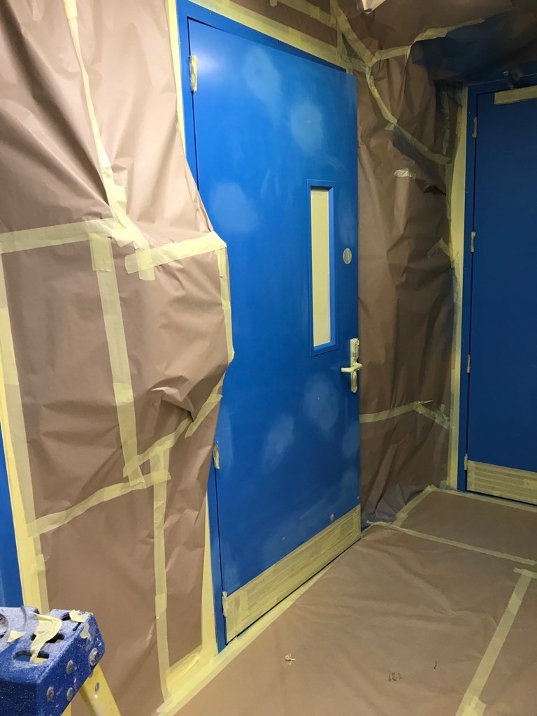 Spraying Internal Doors In A Data Centre Just Spray Network