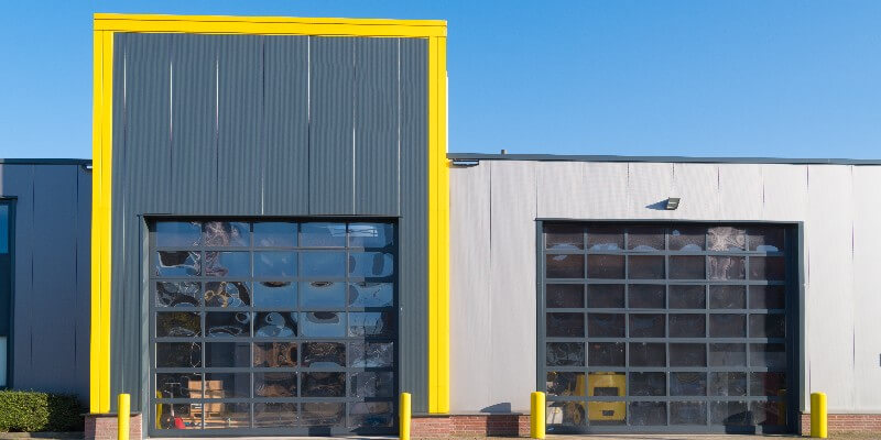 Grey and Yellow Cladding