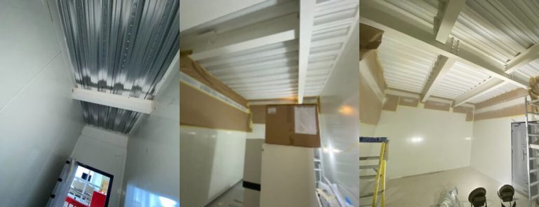 Mezzanine Underside Spraying – Basingstoke (Part 2)