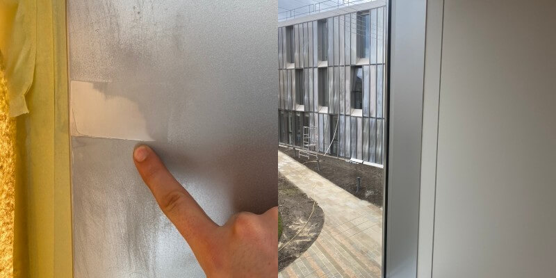 Curtain Walling Before & After