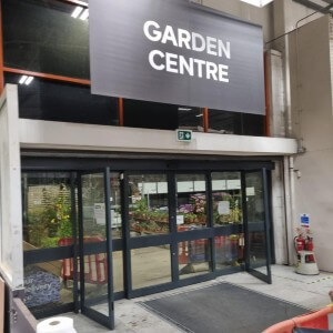 Garden Centre Doors After