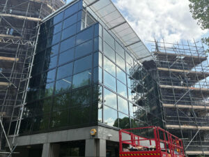 Curtain walling complete landscape