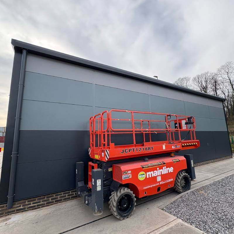 Cladding after spraying