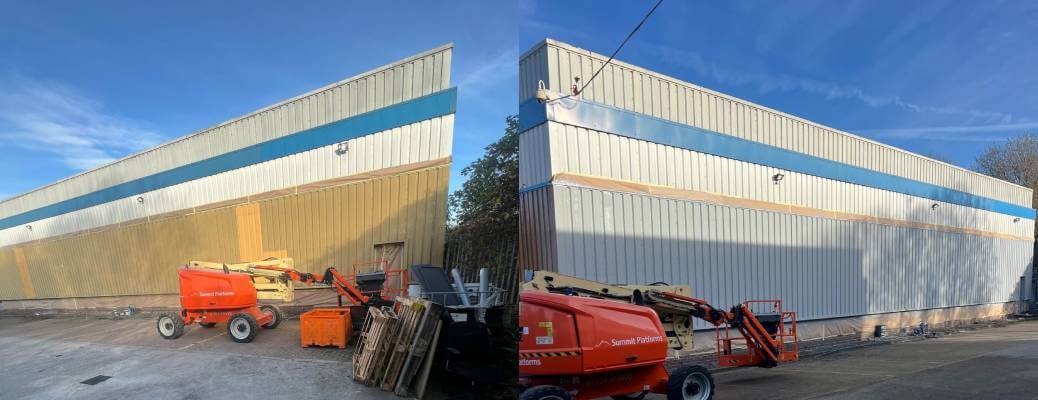 Cladding Repair & Respray – Bradford